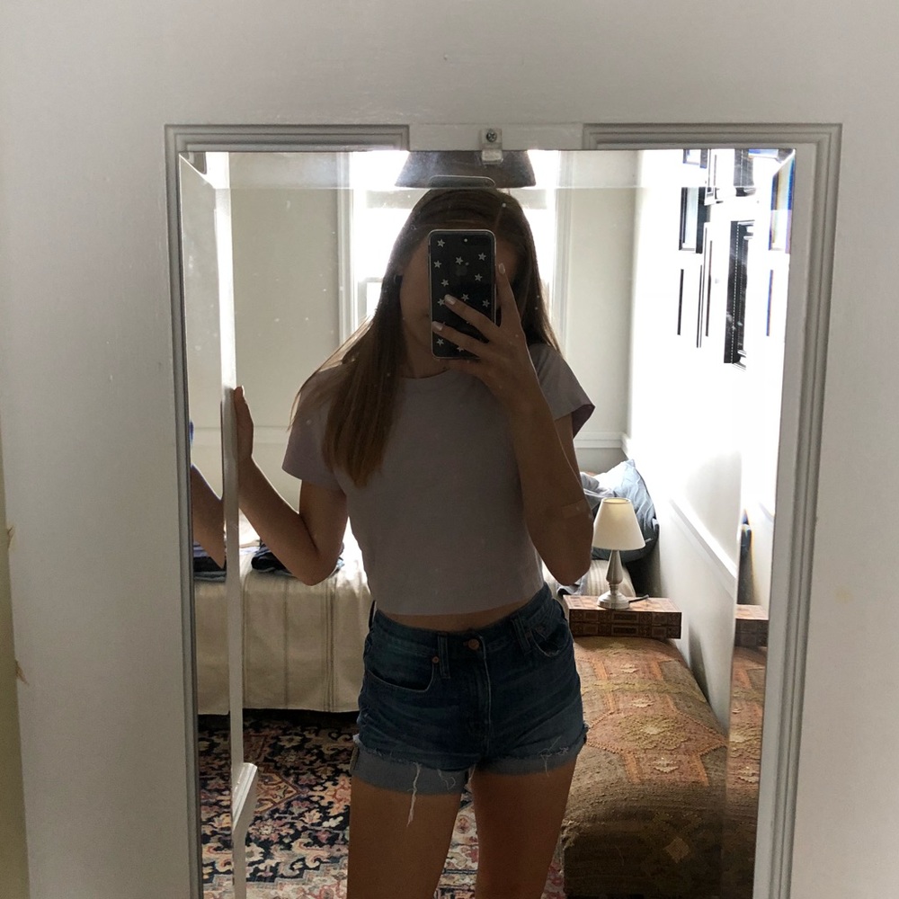 Madewell jean shorts